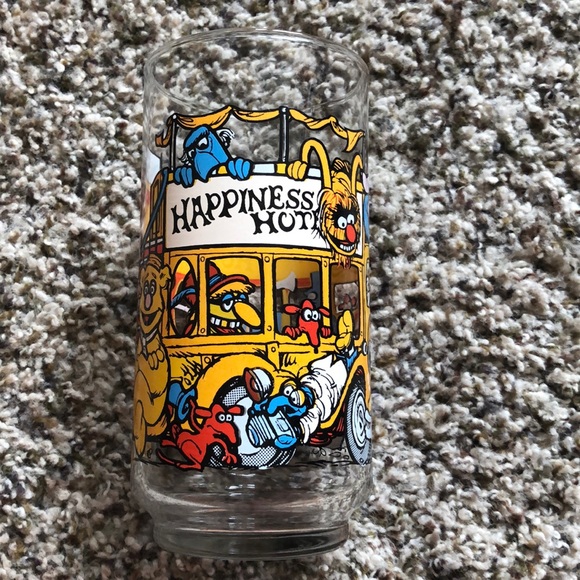 McDonald's Other - Drinking glass from The Great Muppet Caper 1981